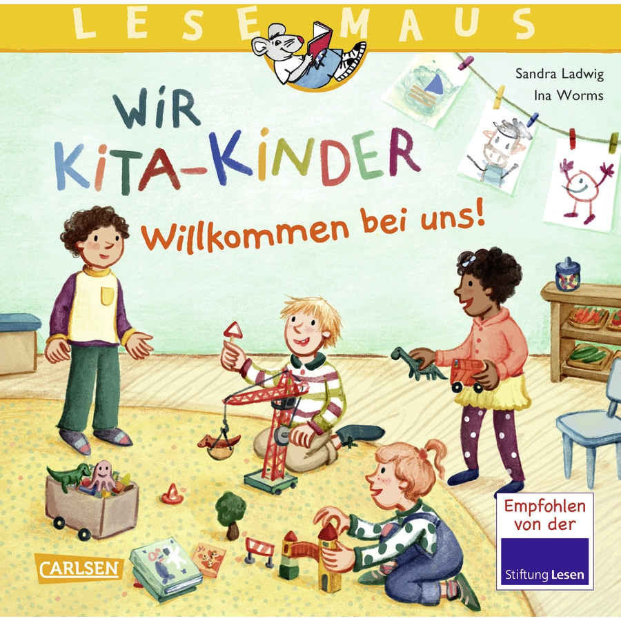 Carlsen LESEMAUS 164: Wir KiTa-Kinder – Willkommen bei uns!