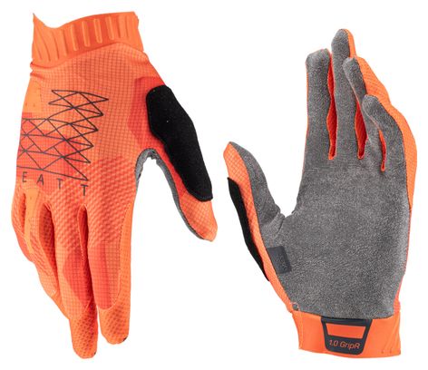 Gants Longs Leatt MTB 1.0 GripR Flame Orange