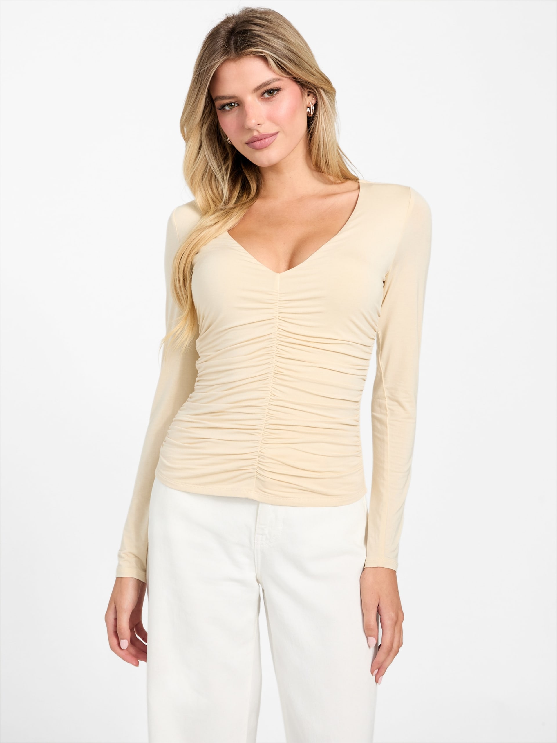 Blusa Eco Ayleen com Decote em V