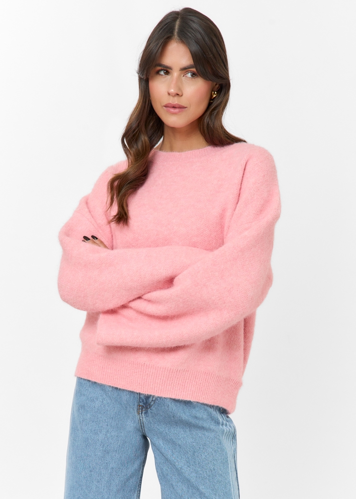 Loesje trui roze