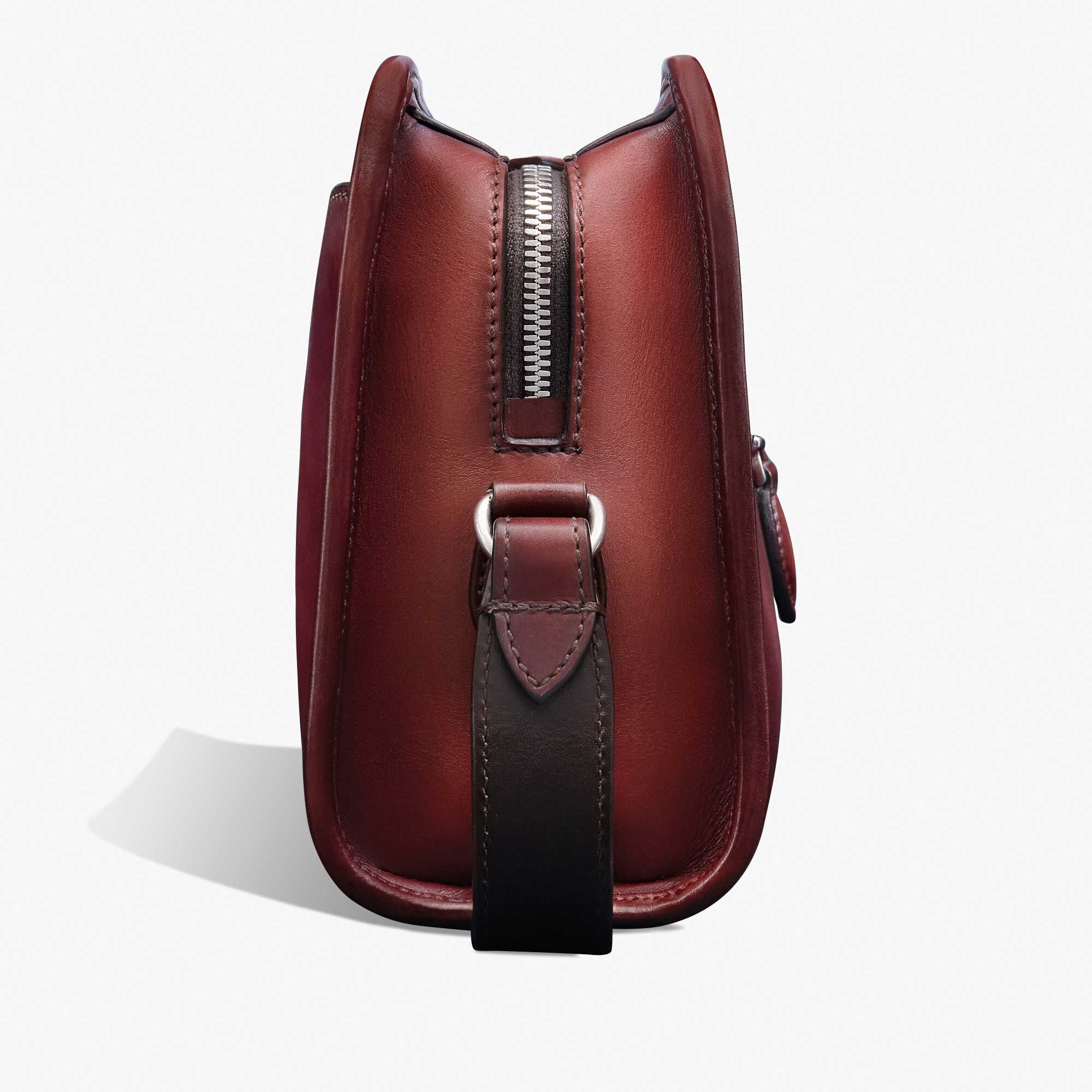 Sac Bandoulière Journalier En Cuir