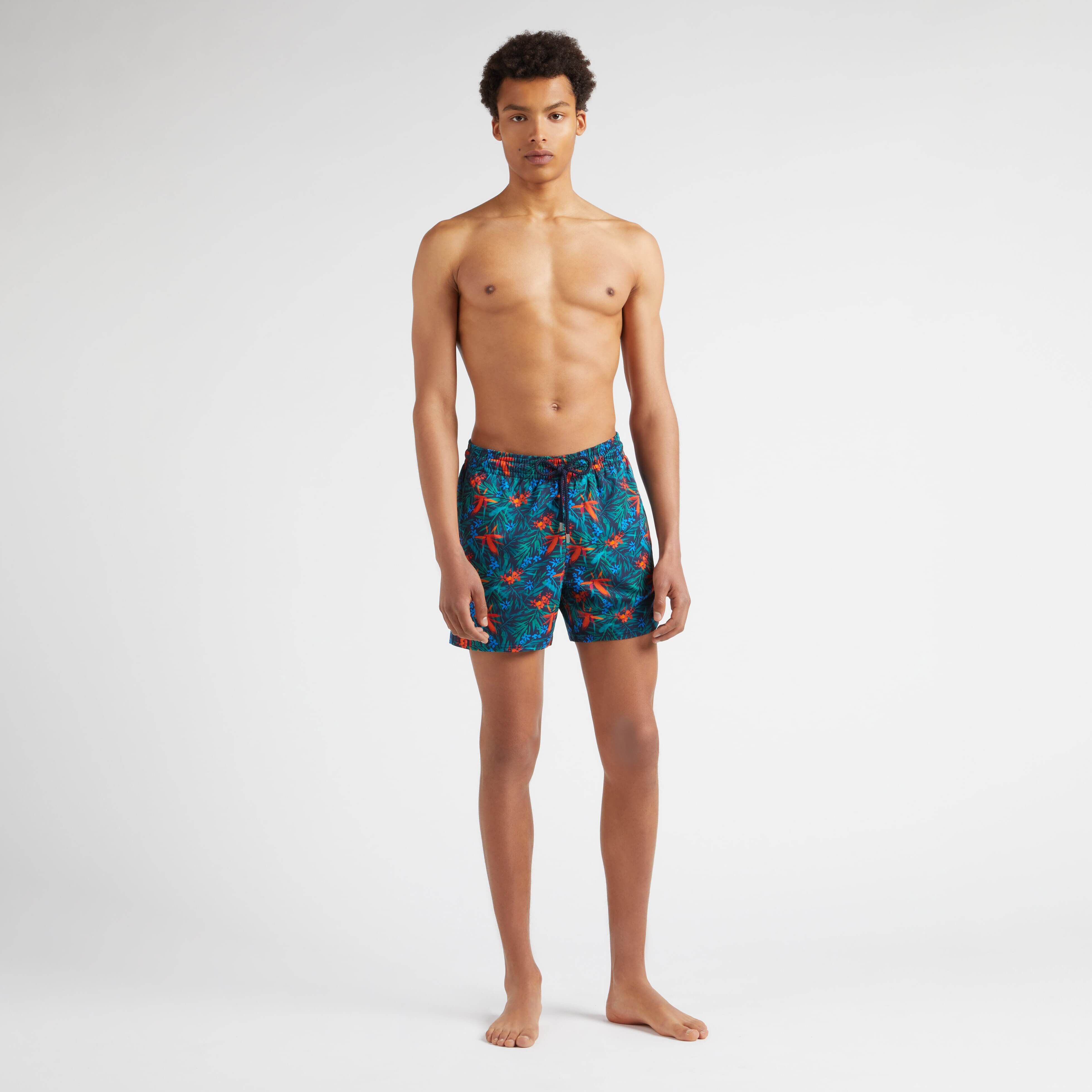 Men Tropical Flowers Look