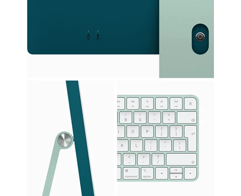 Apple 24-inch iMac - Retina 4,5K display, M3 chip 8‑core CPU   10‑core GPU, 8GB RAM, 256GB SSD - Green