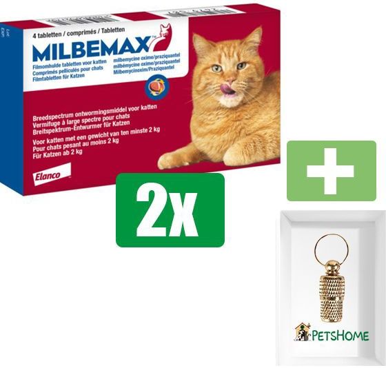 Milbemax - Ontworming Tabletten - Kat - 2 - 12 kg - Effectieve Behandeling