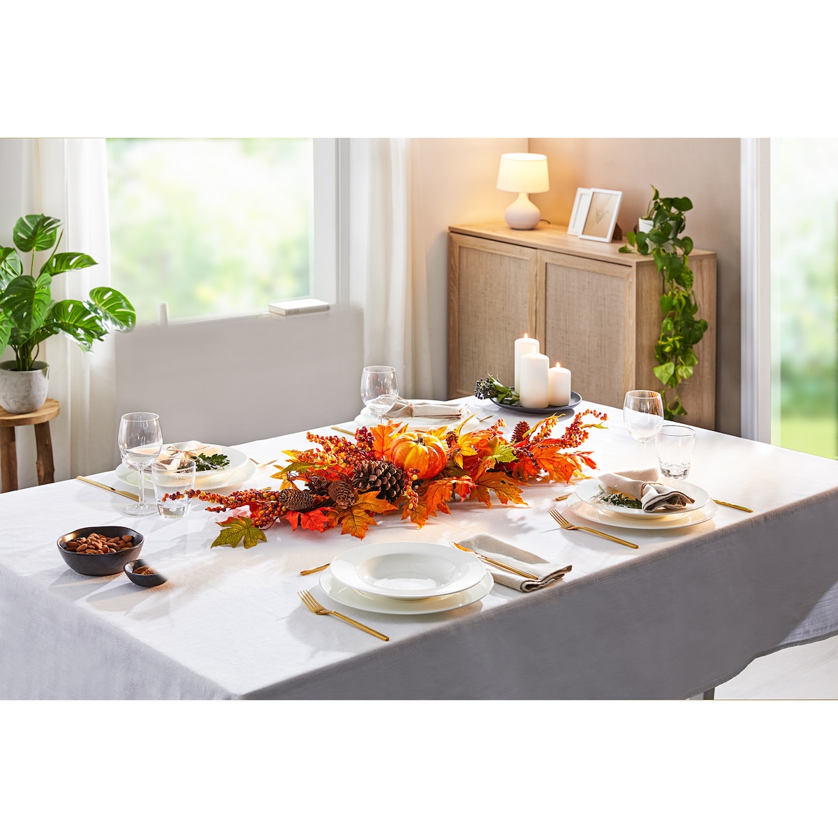 viva domo - Tisch-Deko „goldener Herbst“