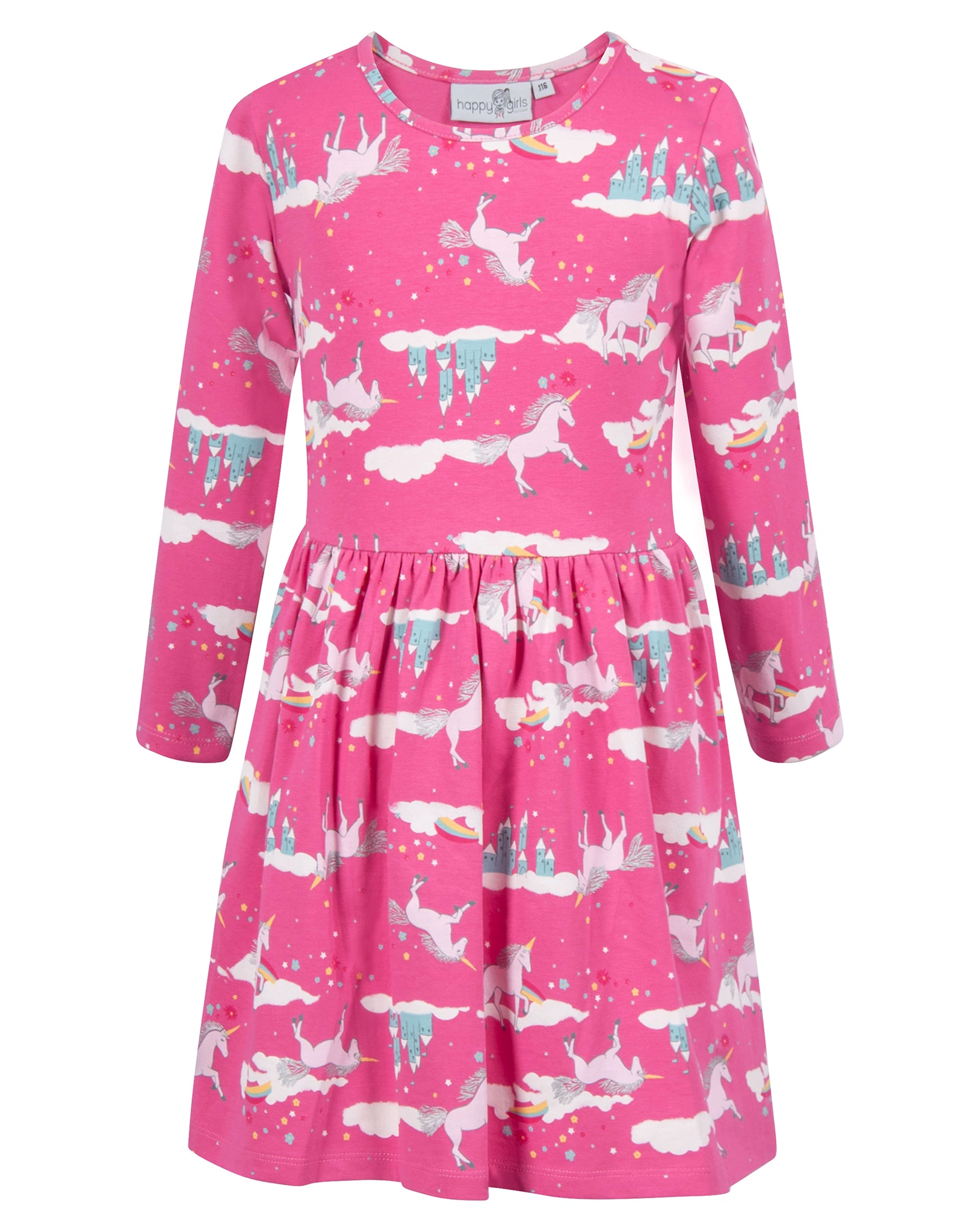 Langarmkleid MAGIC CASTLE in light pink
