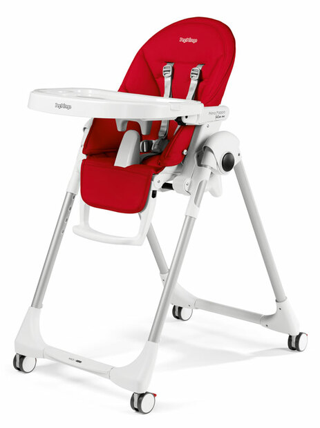 Chaise Haute Prima Pappa FollowMe Fragola - PEGPEREGO