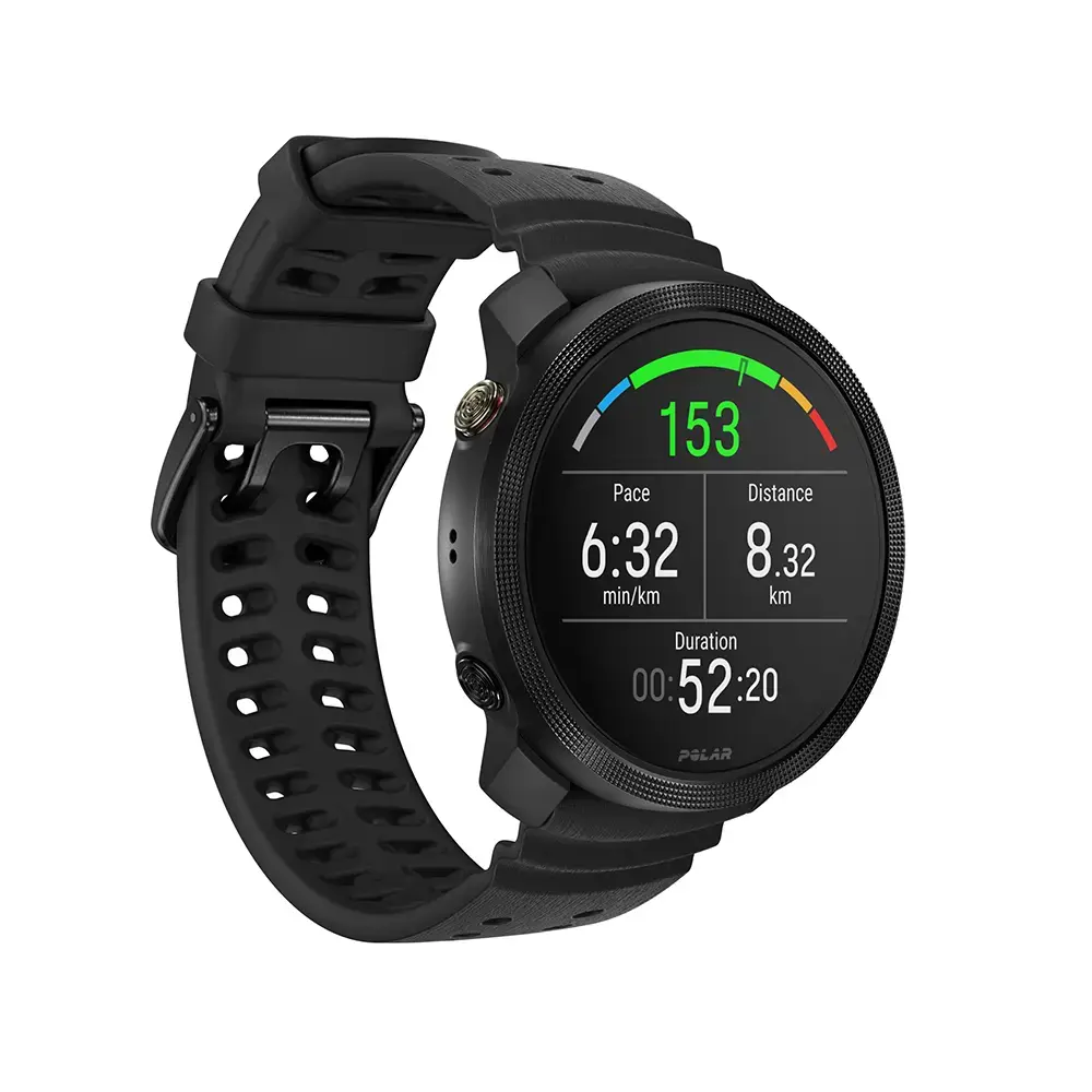Polar Vantage M3 Sporthorloge Zwart/Zwart S-L