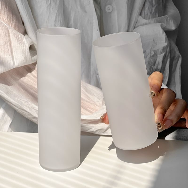 MIMO - Gematteerd drinkglas (diverse ontwerpen)