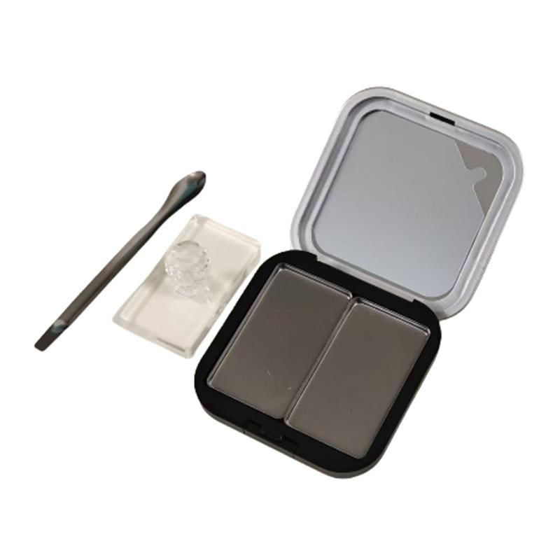 Nommon - Make-up poederspiegeldoos / Verdeelde lade / Stempel / Schep / Set (Verschillende ontwerpen)