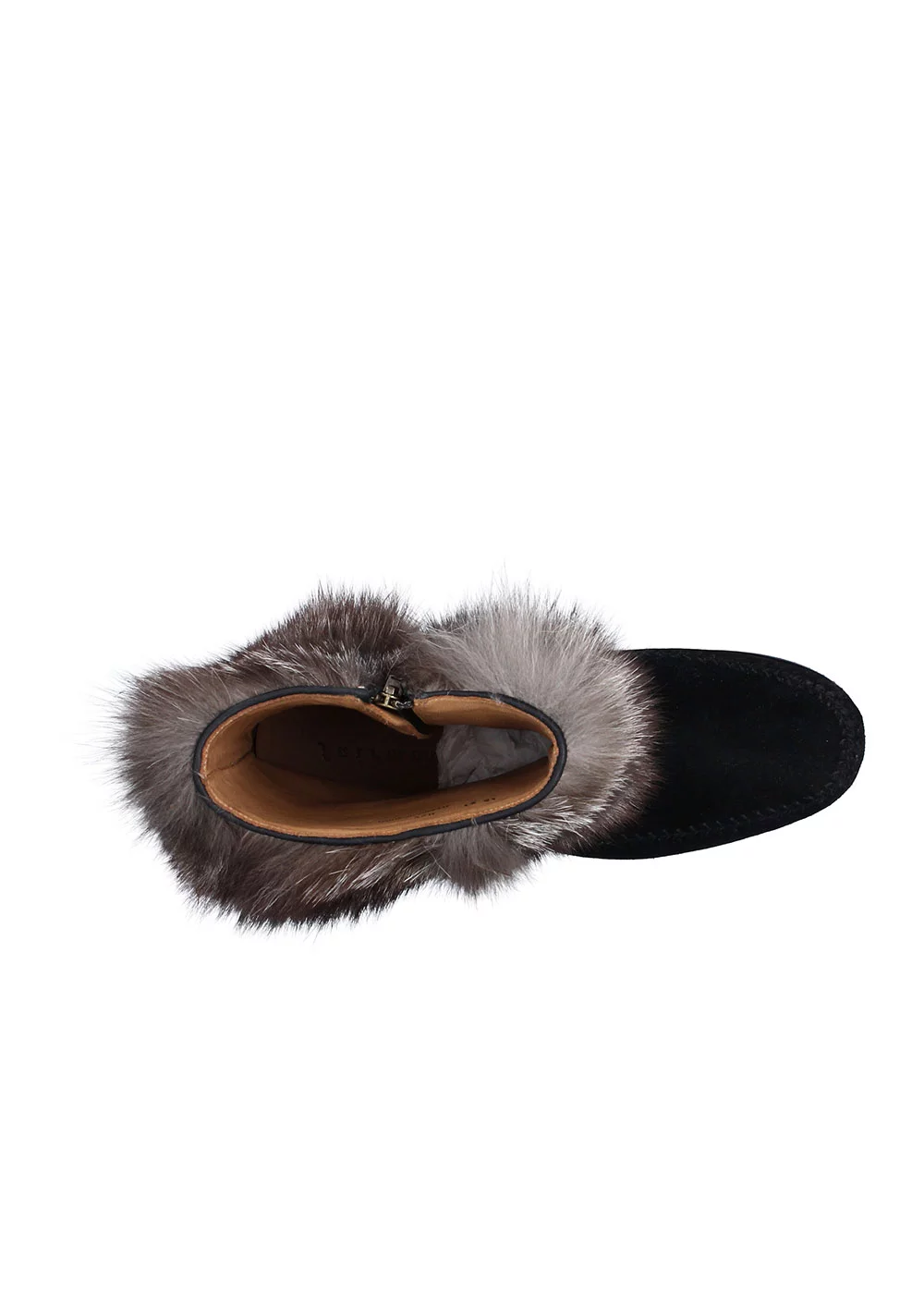 FUR BOOTE INDIANA NOIR