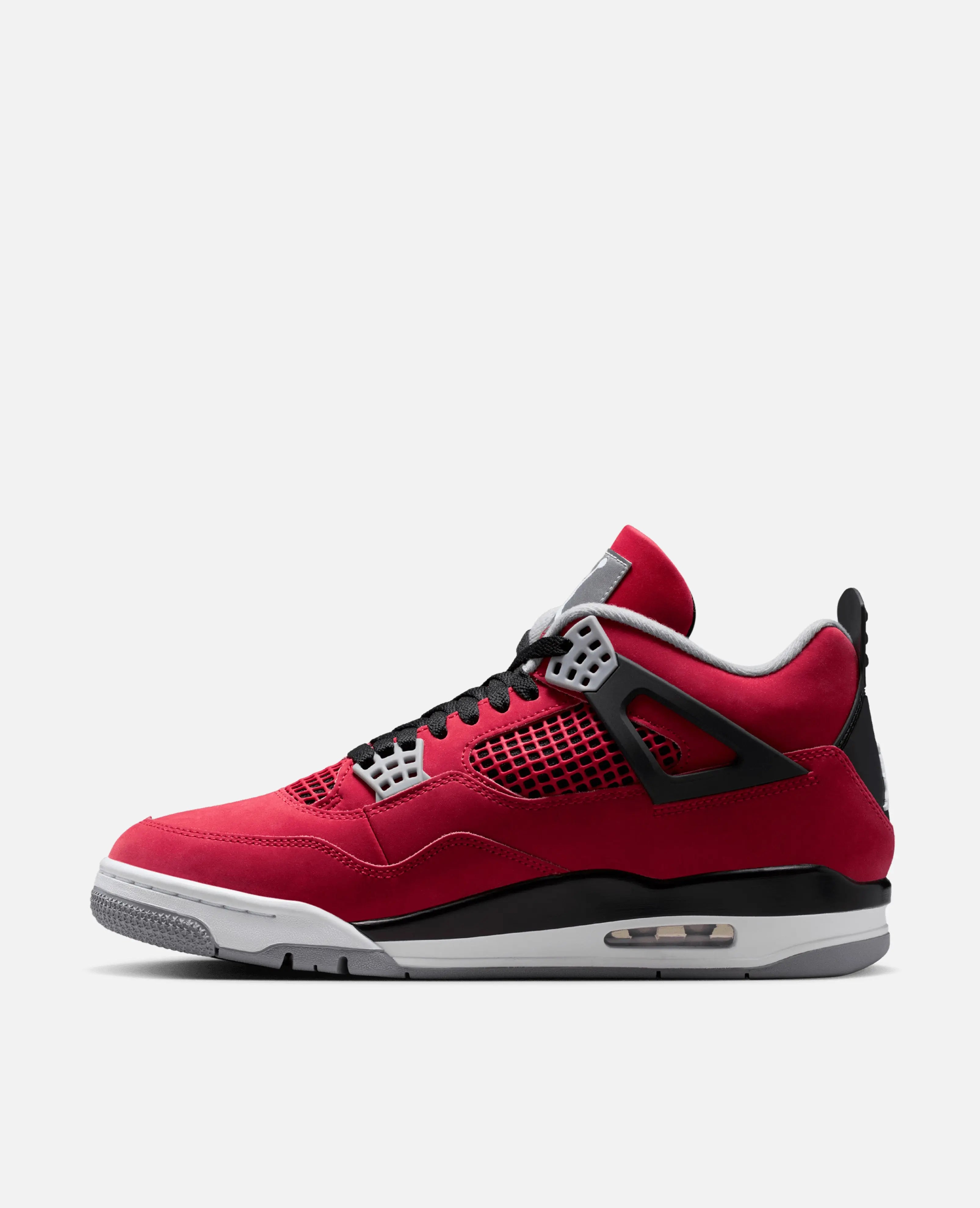 Air Jordan 4 Retro Nike (Fire Red/White-Black-Cement Grey)