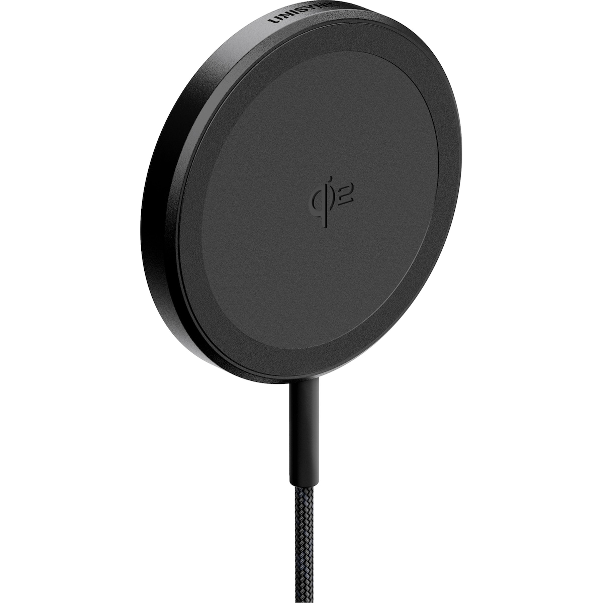 Unisynk Qi2 15 W trådløs lader (sort)