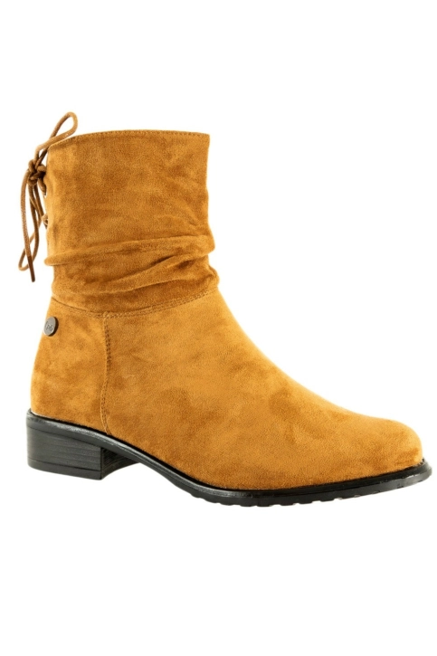 Bottines lpb ciara camel suedine