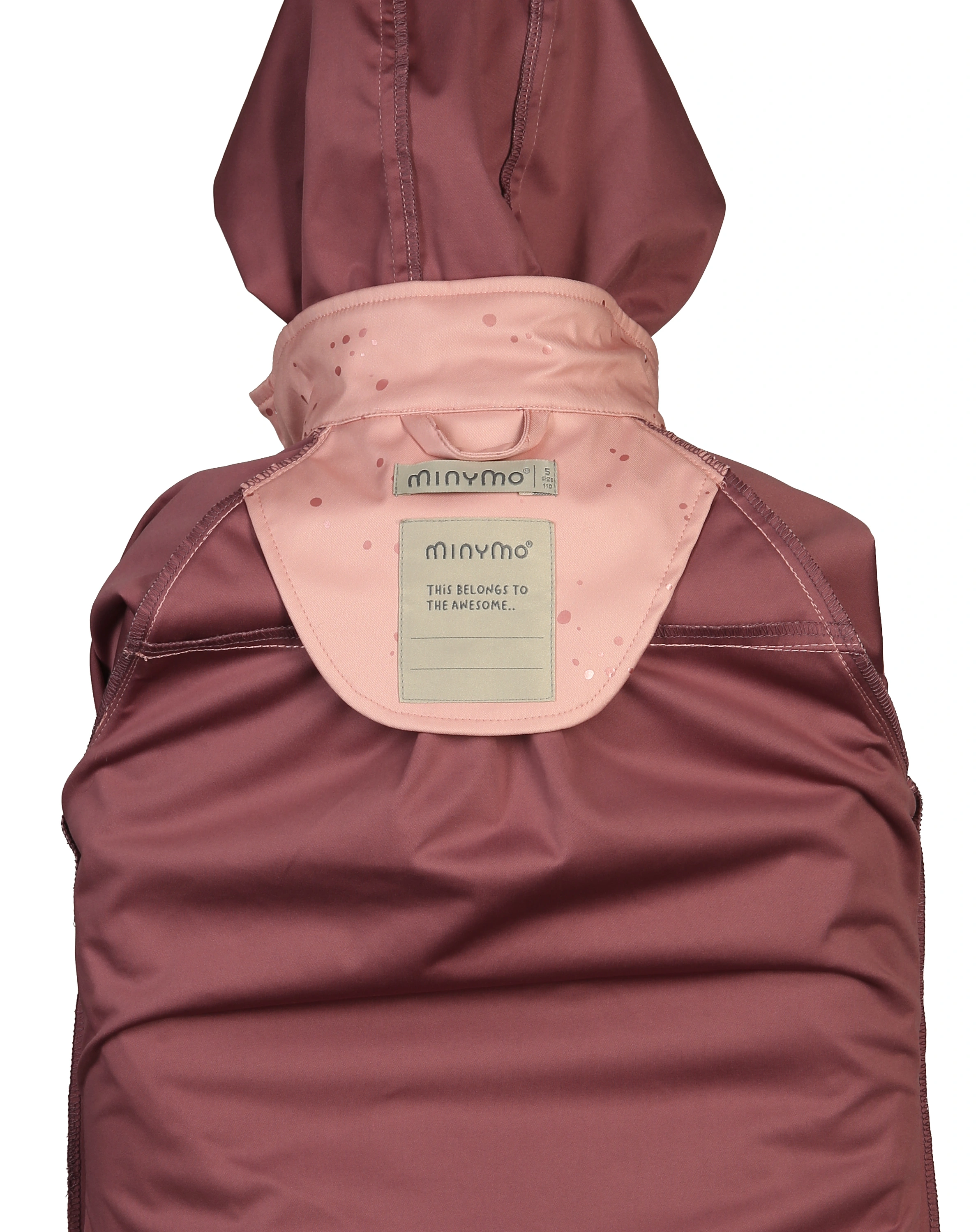 Softshelljacke WATERDROP in rose tan