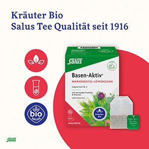 Salus® Basen-Aktiv® Kräutertee Nr. 2 Mariendistel-Löwenzahn