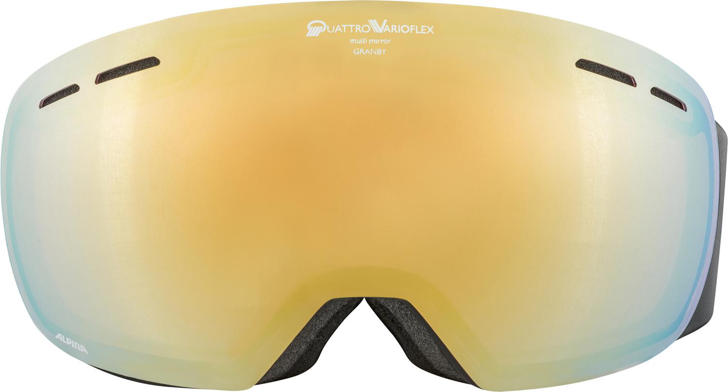 Alpina Granby QV black matt Skibrille 2023/24