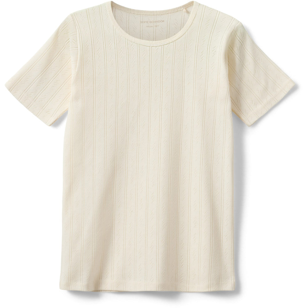 Køb Sofie Schnoor Off White Pipersy Pointelle T-shirt