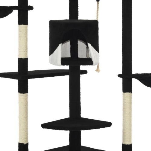 arranhador de sisal preto para gatos