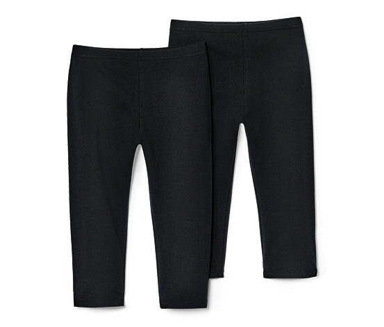 2 Kinder-3/4-Leggings