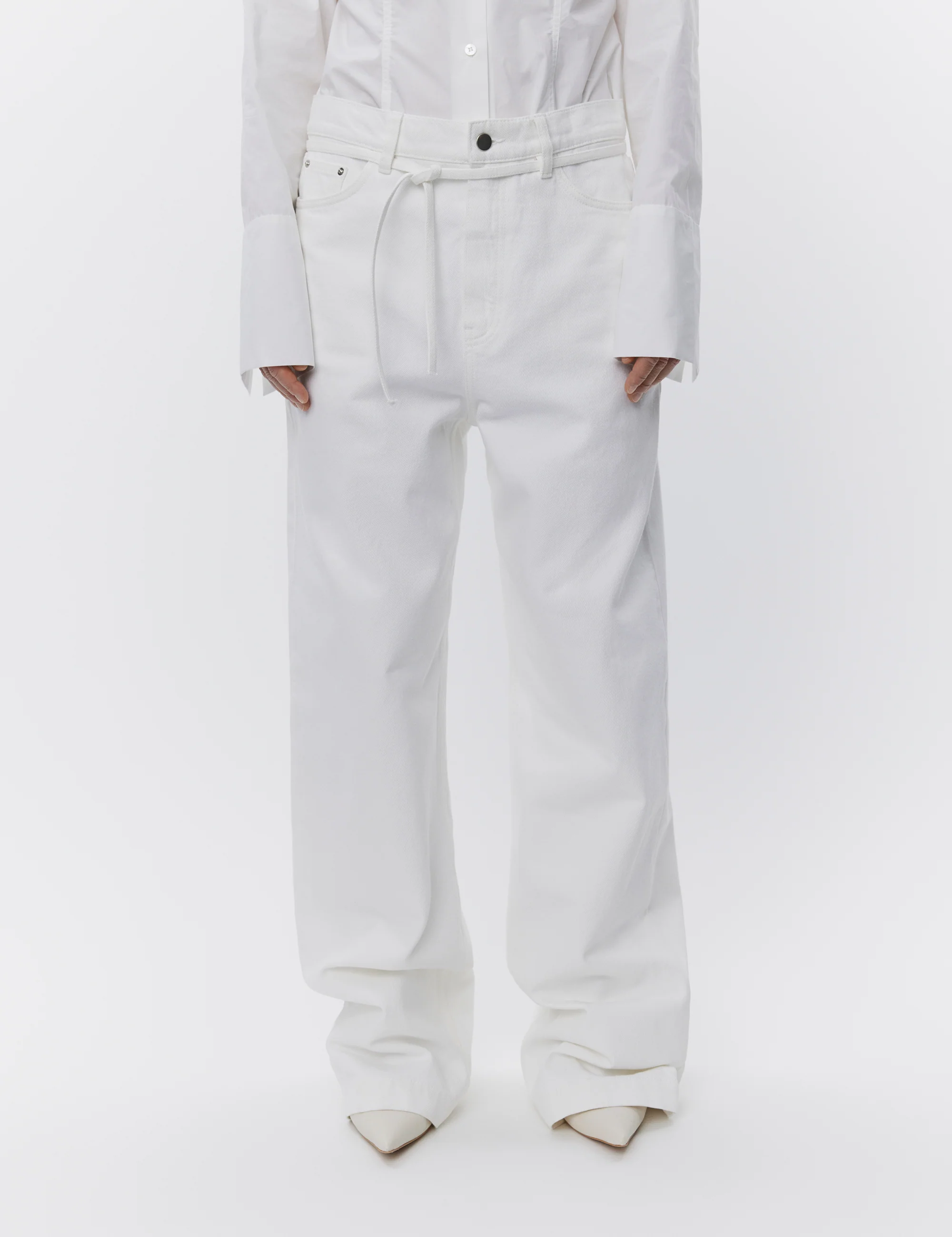 DAY Birger et Mikkelsen  Elijah wide leg jeans - Winter White