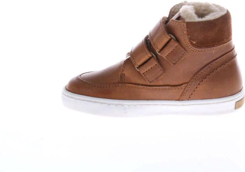 Pinocchio - P2202 - Jongens Enkelboots - Bruin - Leder - Klittenband