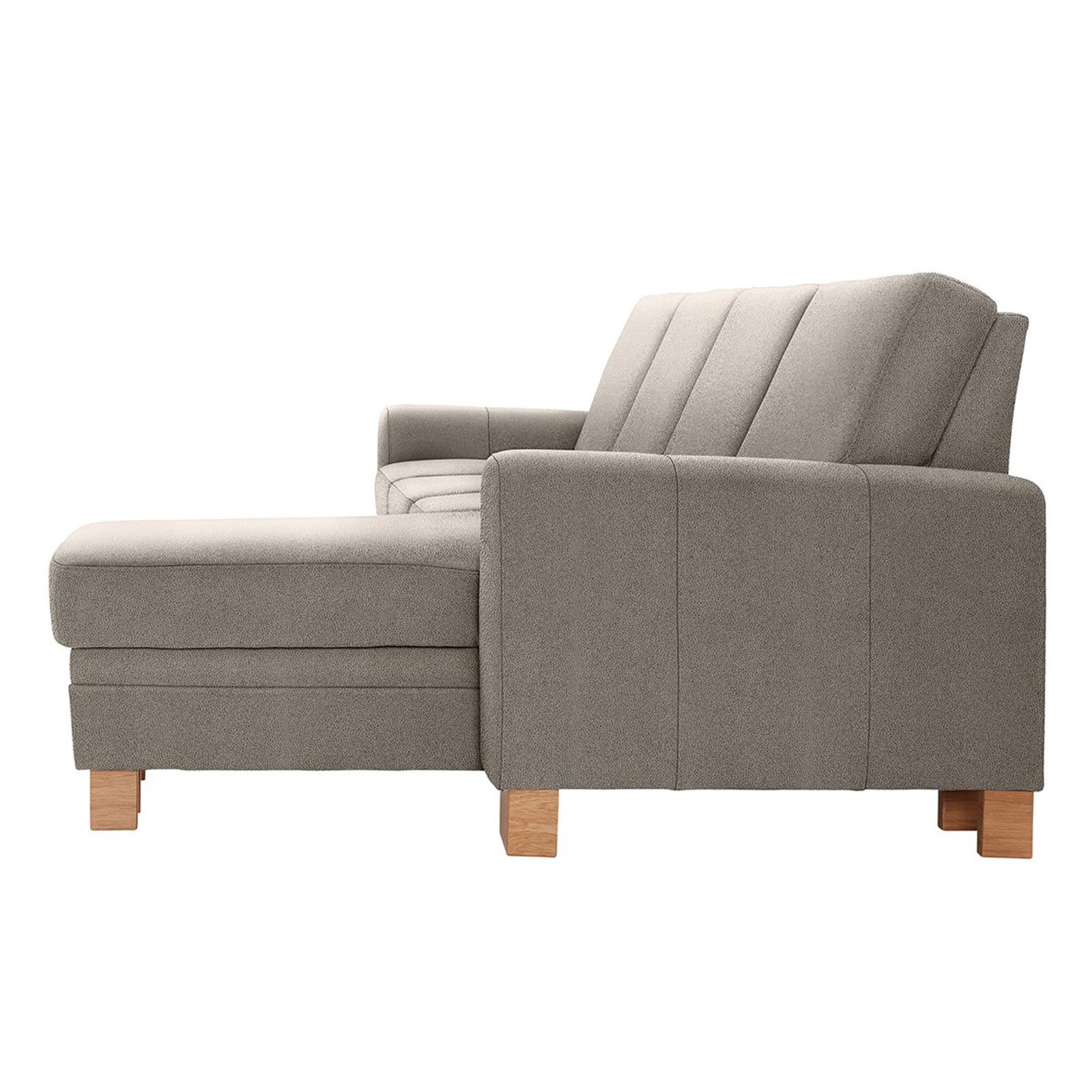 polsterpower Ecksofa - Holiday alu - Basismodell - Recamiere rechts