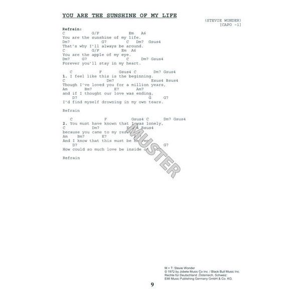 Edition Dux Das Ding 3 Kultliederbuch