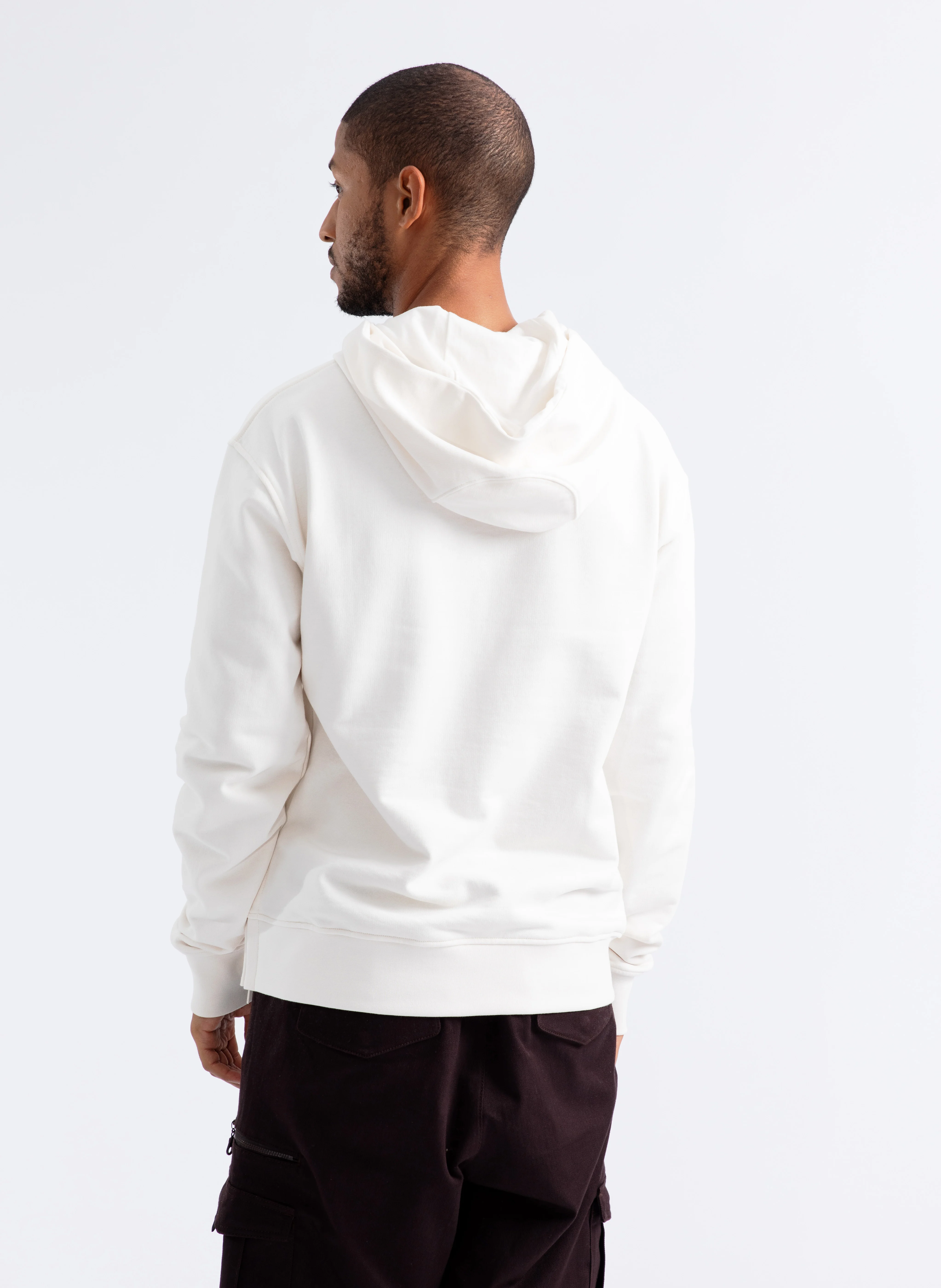 EVASION - Sweat ample à capuche en coton| Beige