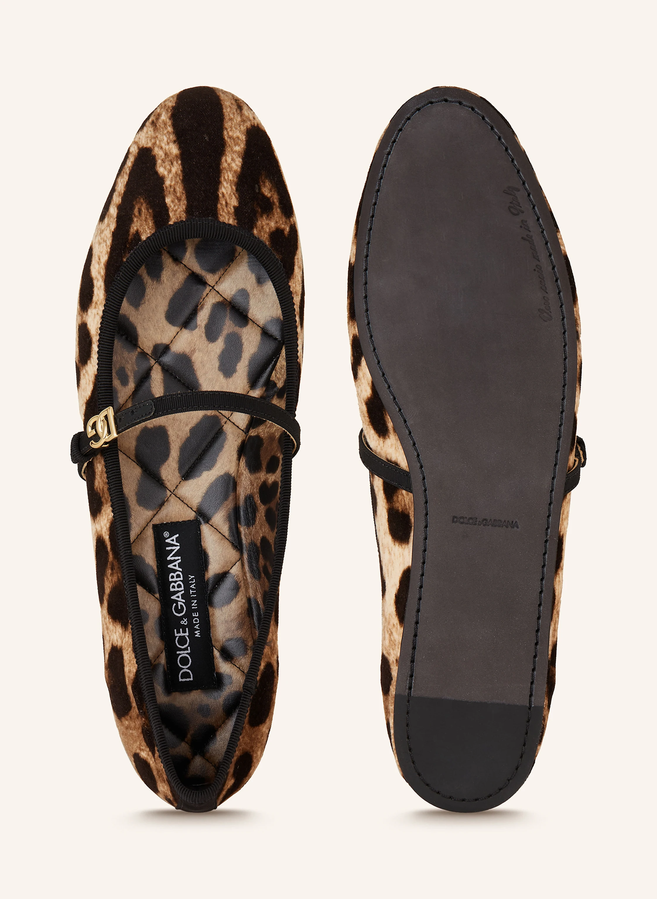 DOLCE & GABBANA Mary-Jane-Ballerinas
