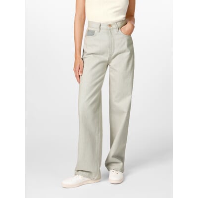 Damenhose Highwaist, Hellgrün