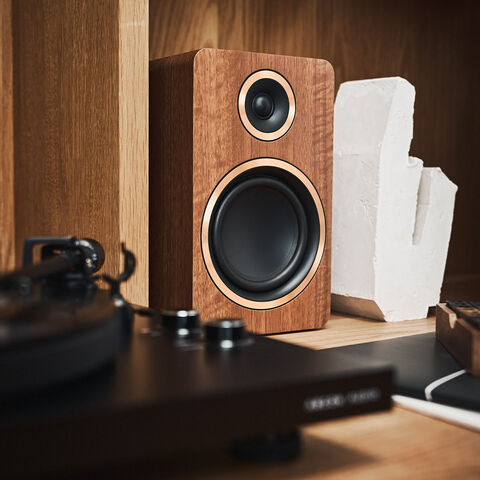 Argon Audio FENRIS A5 - actieve luidspreker met Bluetooth Notenhout