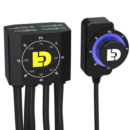 Contacteur Denali intelligent DialDim Universel - Noir