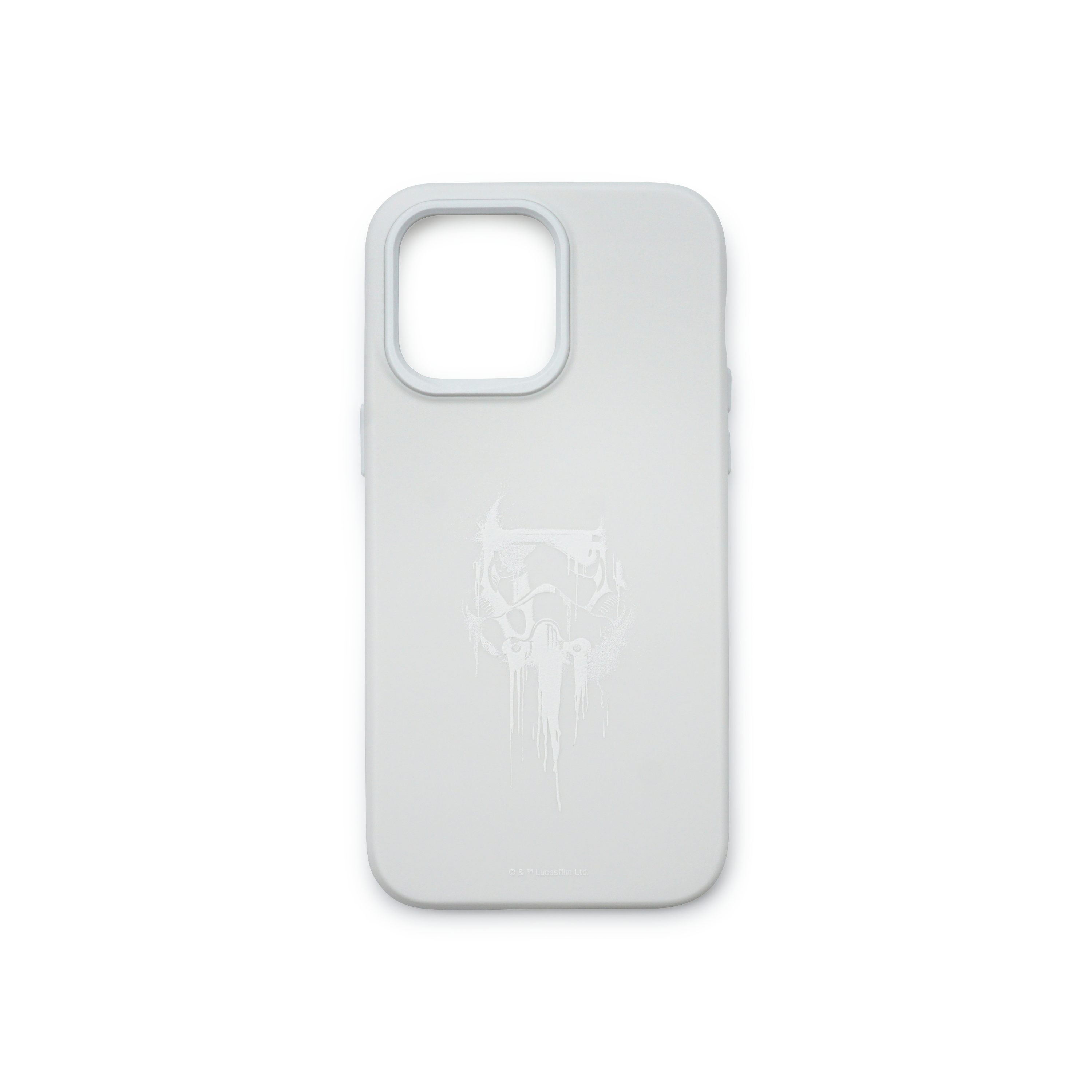 iPhone 14 Pro Max Hardcase Hülle SolidSuit by Star Wars (SST0126353-SI02) - Stormtrooper Graffiti Spray (Weiss)