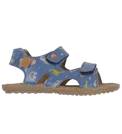 Naturino Sandalen - Sky - Azurblau m. Dinosaurier