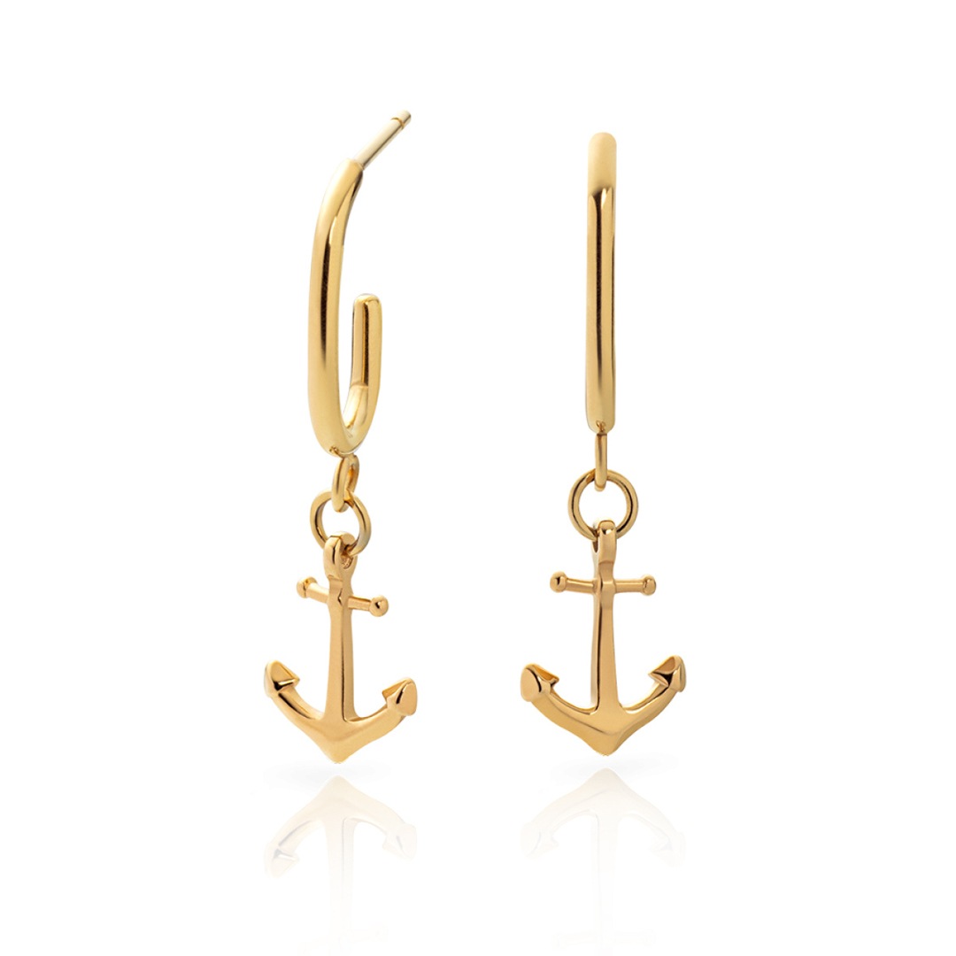 Paul Hewitt Schmuckset Anchor Marinium Ocean Steel Goldig