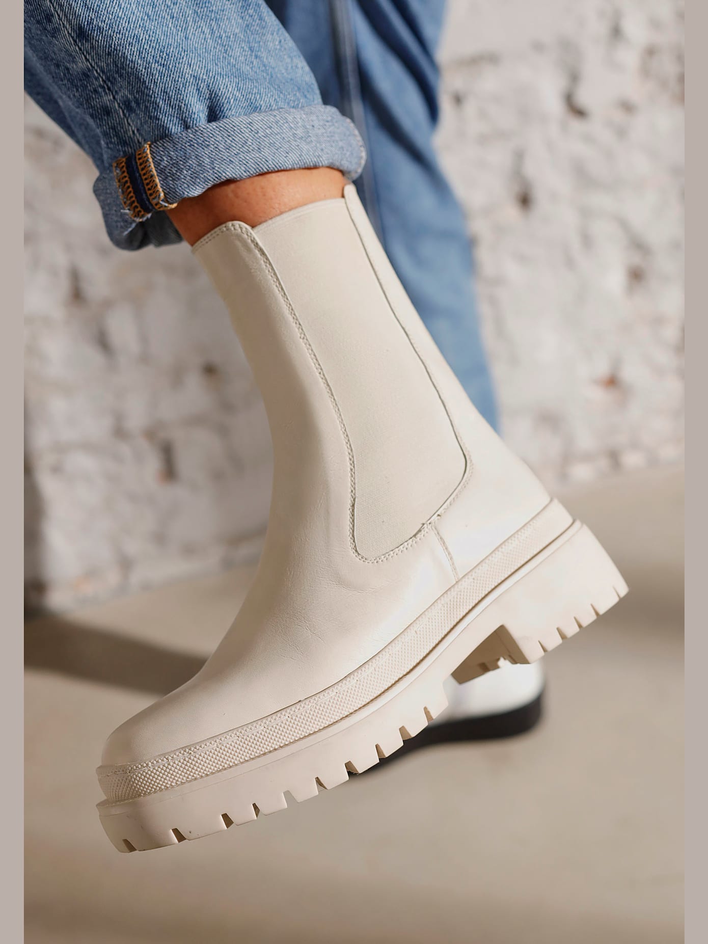 Bottines chelsea bottines d'hiver en cuir de qualité