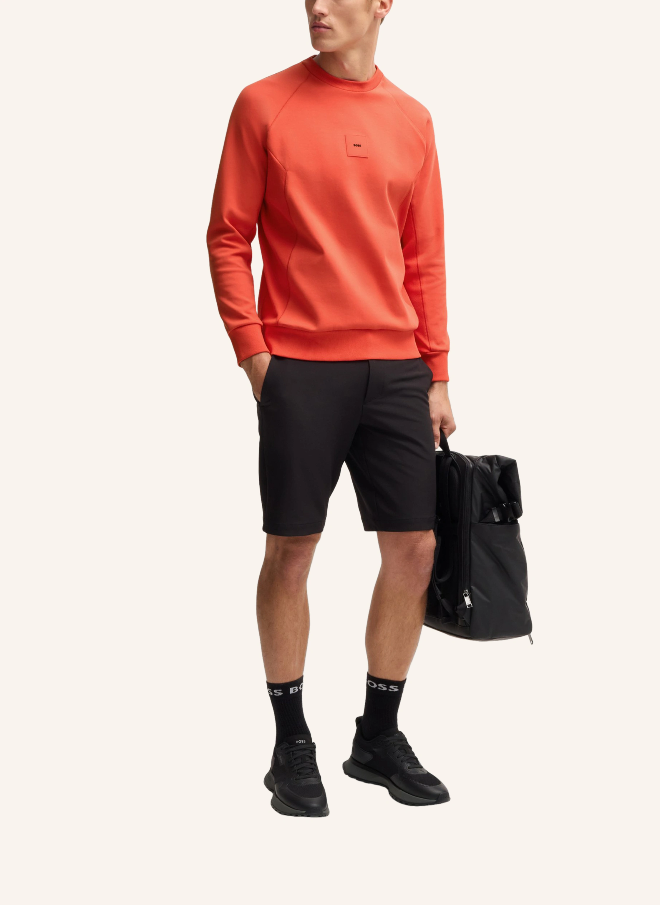BOSS Sweatshirt SALBO RIB Regular Fit
