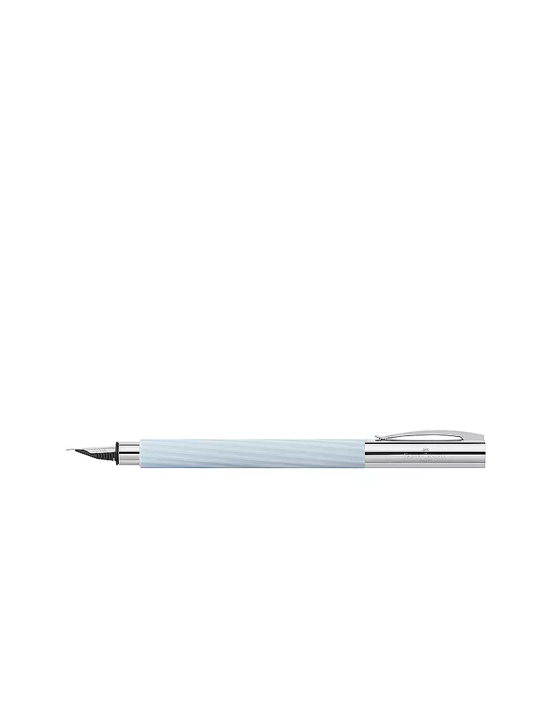 FABER-CASTELL Füllhalter AMBITION ITALIC ICE BLUE M keine Farbe
