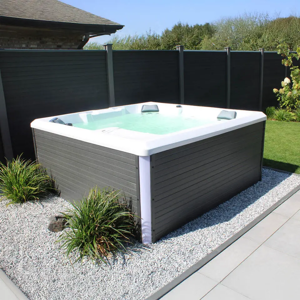 HOME DELUXE Buitenwhirlpool STREAM BIG PURE