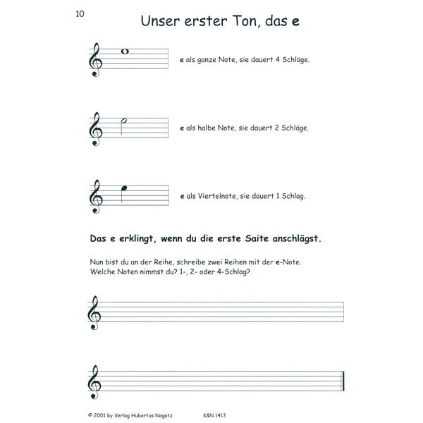 Verlag Hubertus Nogatz Gitarrenzauber Bd.1