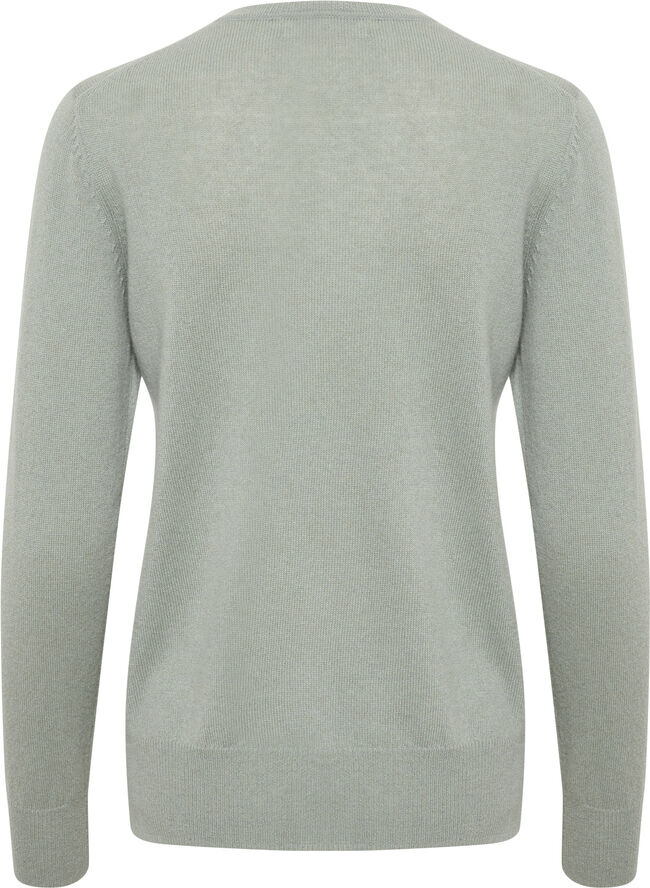 InWear LukkaIW Crew-neck Pullover Premium - 100% Cashmere Vetiver green