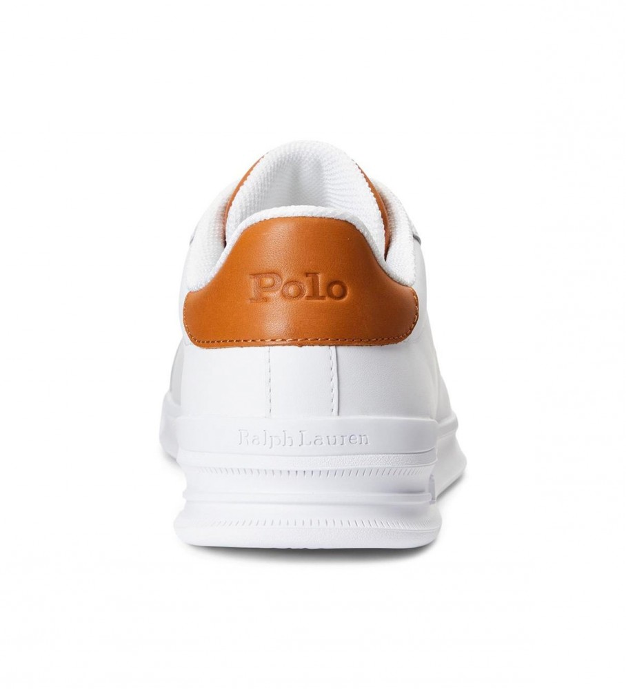 Tênis Ralph Lauren Basic de Couro Branco