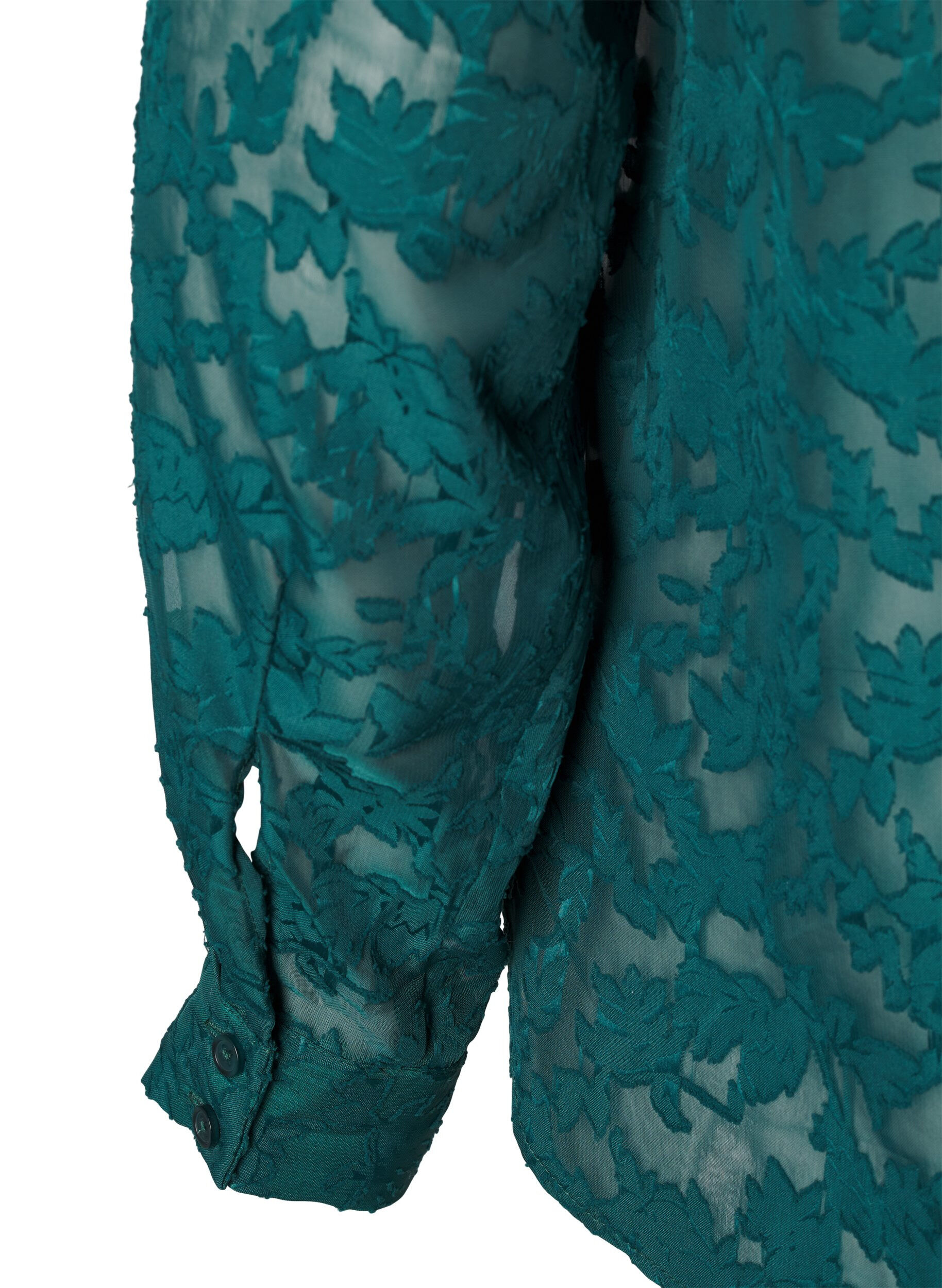Jacquard skjorte med knapper