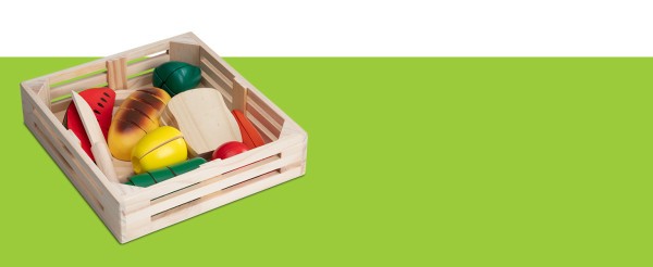 Melissa & Doug - Udskåret Mad
