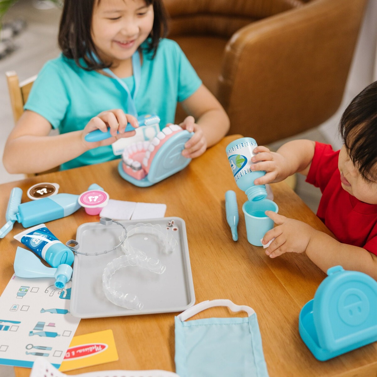 Melissa And Doug - Tandlægesæt Til Børn - 25 Dele