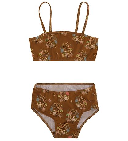 Christina Rohde Bikini - Braun m. Blumen
