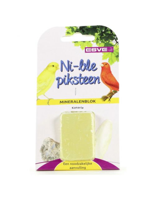 Esve Ni-Ble Vitamine En Mineralenblok Kanarie - Vogelsupplement - per stuk