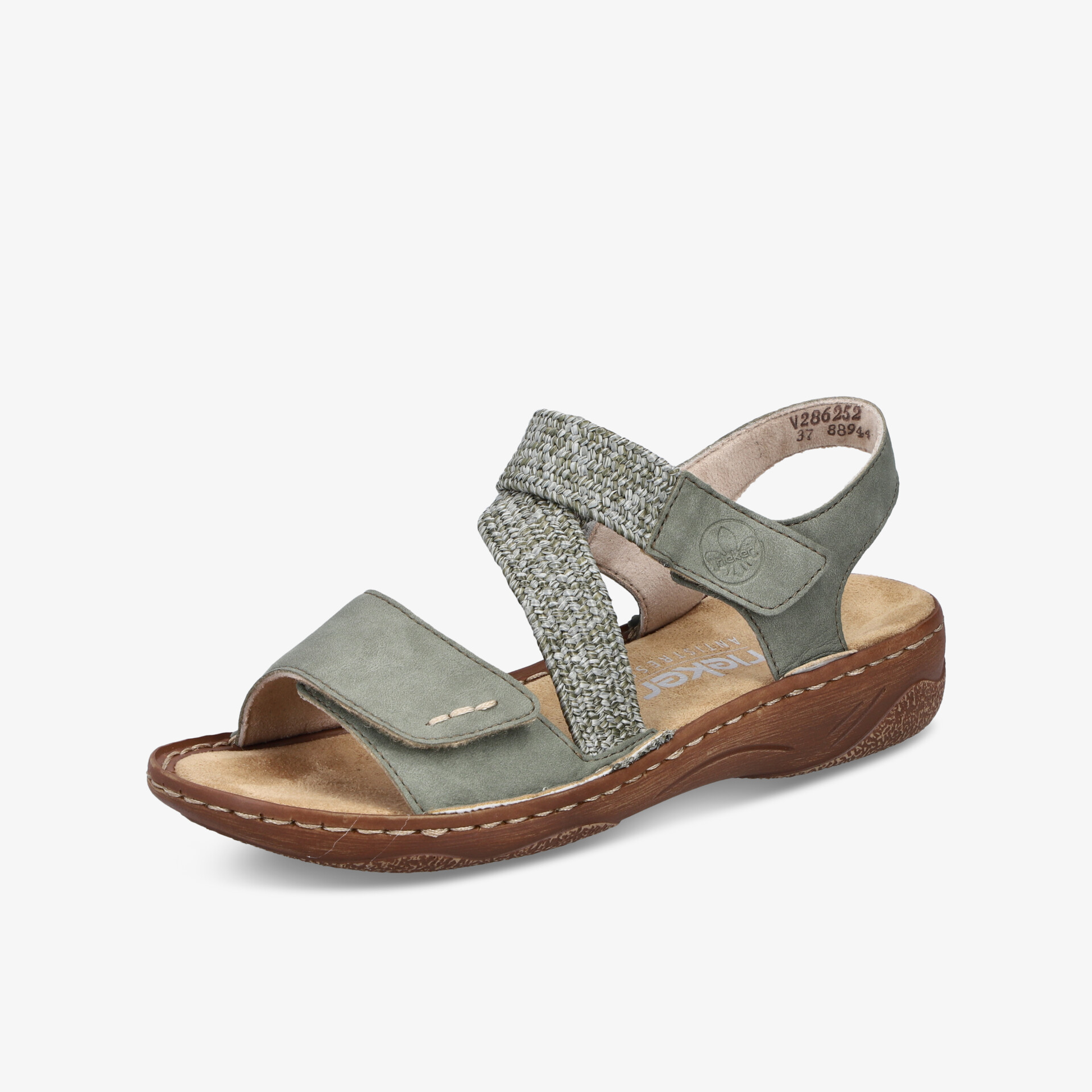 rieker Damen Sandalen grün