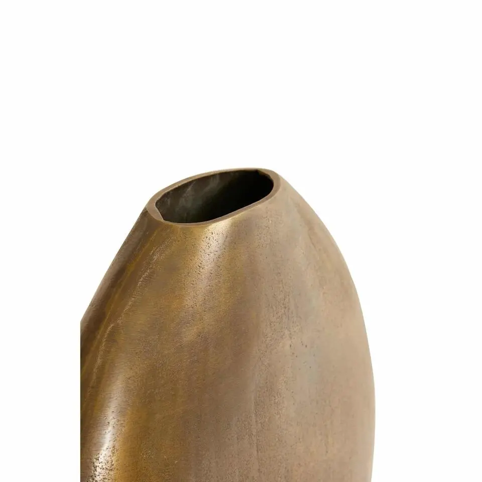 Vaas Positano - Brons - 42x7x42cm